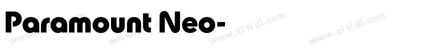 Paramount Neo字体转换